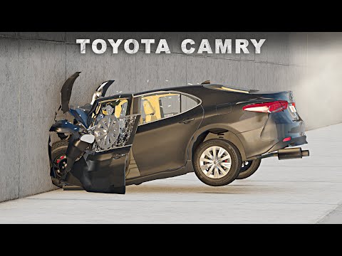 Toyota Camry 3.5 200 KmH | Crash Test