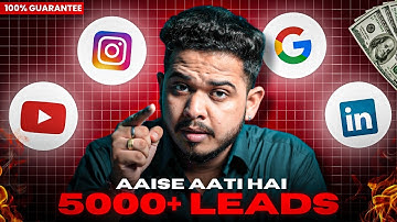 How To Generate 5000+ 🤯🔥 Leads Daily | Organic Lead Generation | Affiliate Marketing | Aman Upadhyay