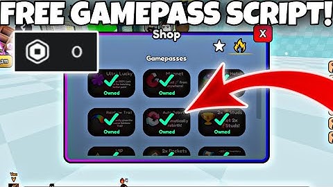 Free Gamepass SCRIPT! | Hydrogen - Fluxus!