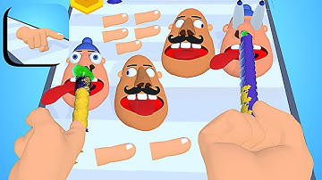 Finger Runner 3D 👆✌️💪 Gameplay Walkthrough | All Levels Android, iOS NEW UPDATE | Gameplay 1