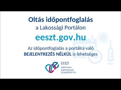 EESZT oltás időpontfoglalás