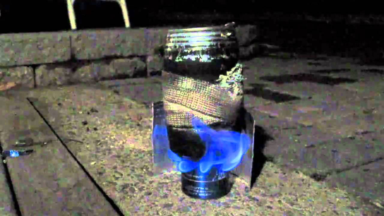 bud lite burn test methyl hydrate fondue fuel YouTube