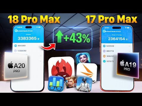 iPhone 18 Pro Max vs. iPhone 17 Pro Max Speed Test: Is the A20 Pro chip actually that much better?