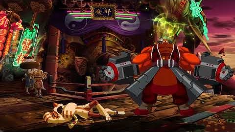 BlazBlue Calamity Trigger Arcade Mode: Taokaka (Dub)