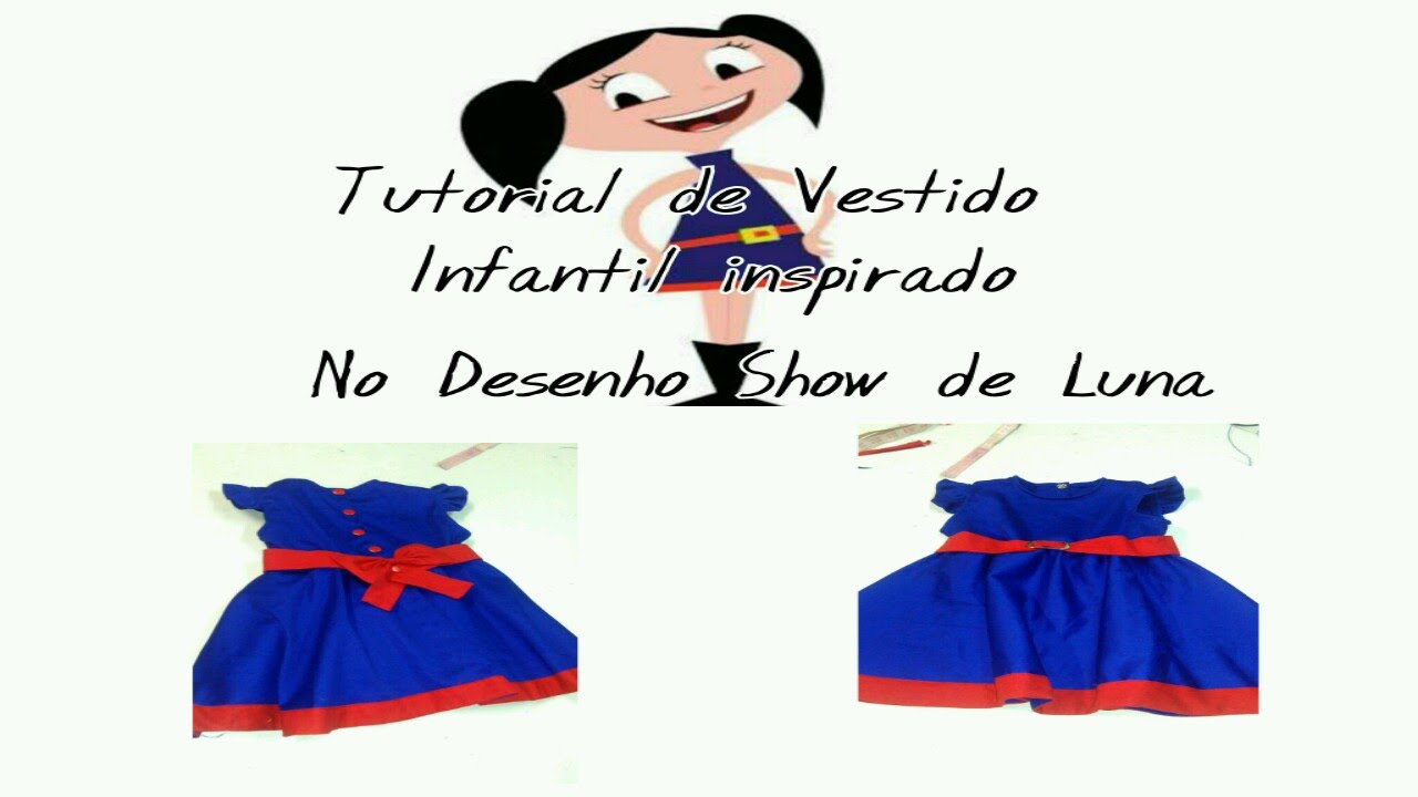 vestido luna simples