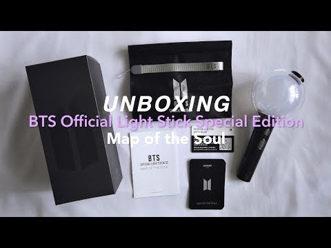 Unboxing Bts Official Light Stick Special Edition: Map Of The Soul | Army Bomb