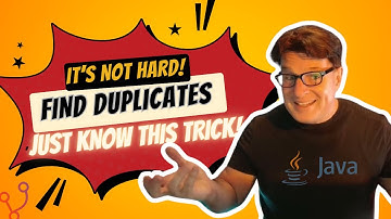 How to Find All Duplicates in a List in Java