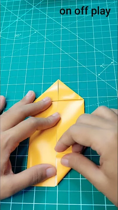 Tutorial origami potato easy and simple || Shorts video origami || Shorts