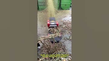 Fast Plant Shredding for Agriculture - Good tools and machinery can increase work efficiency