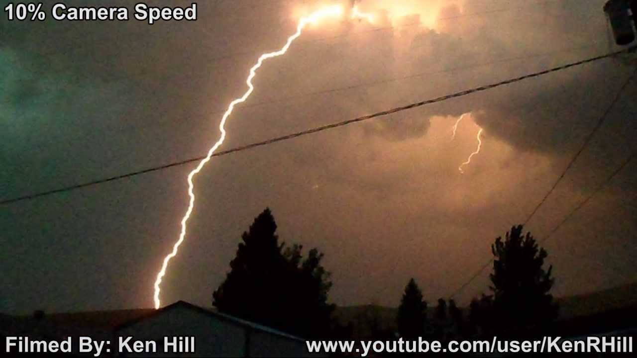 What Getting Struck By Lightning Looks Like (HD) YouTube