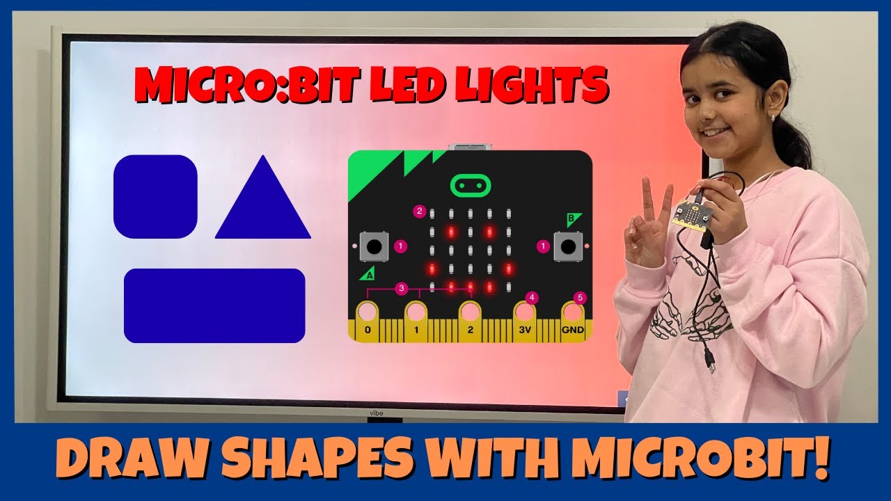 Draw Shapes With Micro:bit LED Lights!