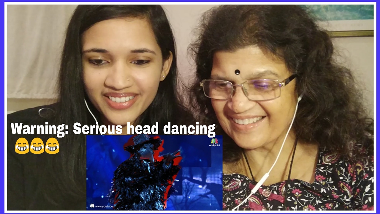 Zombie  by the Cranberries sang by Crow man|THE MASK SINGER | Mom & Daughter Reaction!