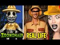 Zoonomaly game vs real life all character comparison