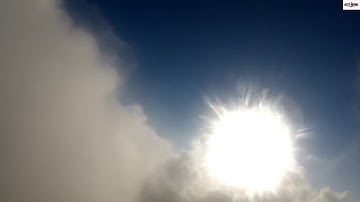 Ritewing Zephyr Z2 up in the clouds with a quick dive back to landing