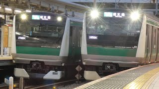 E233系ハエ103編成 りんかい線新木場行き 大崎駅発車