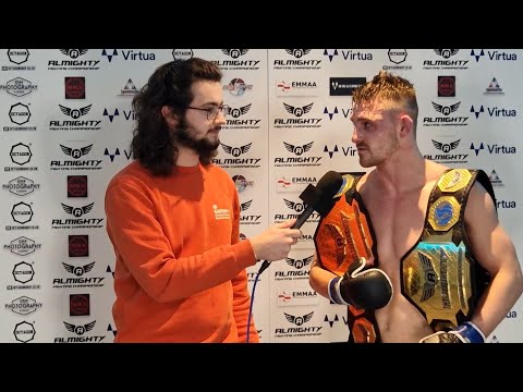 AFC28: Adam Butterworth - Post fight interview