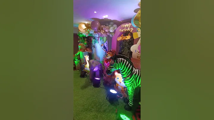Jungle theme decoration #eventplanner