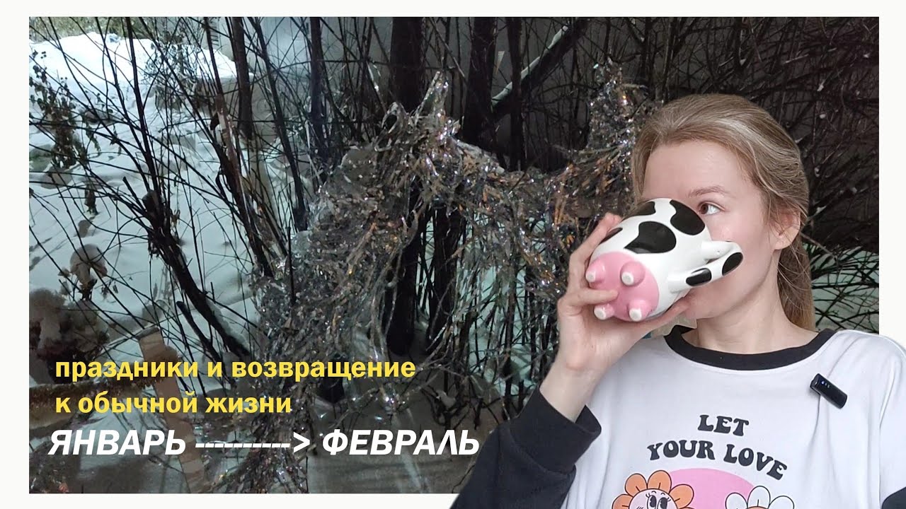 январь: праздники и возвращение к обычной жизни 