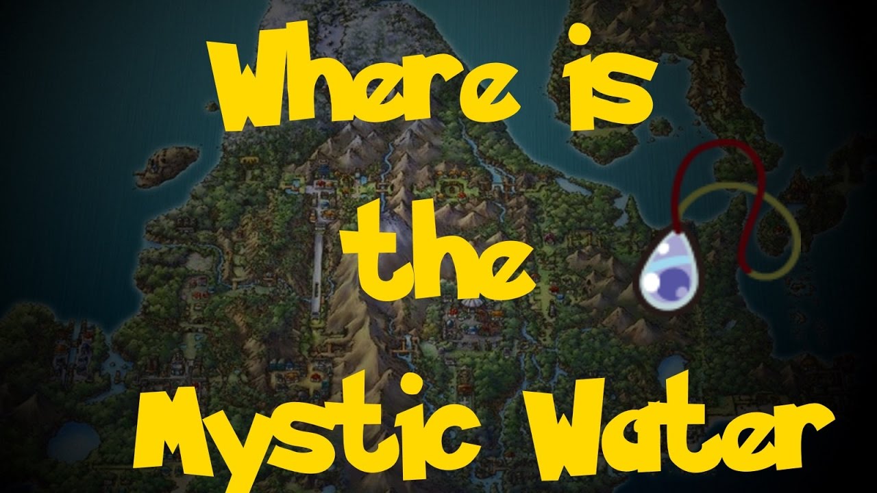Where Is: The Mystic Water (Pokemon Diamond/Pearl/Platinum ...