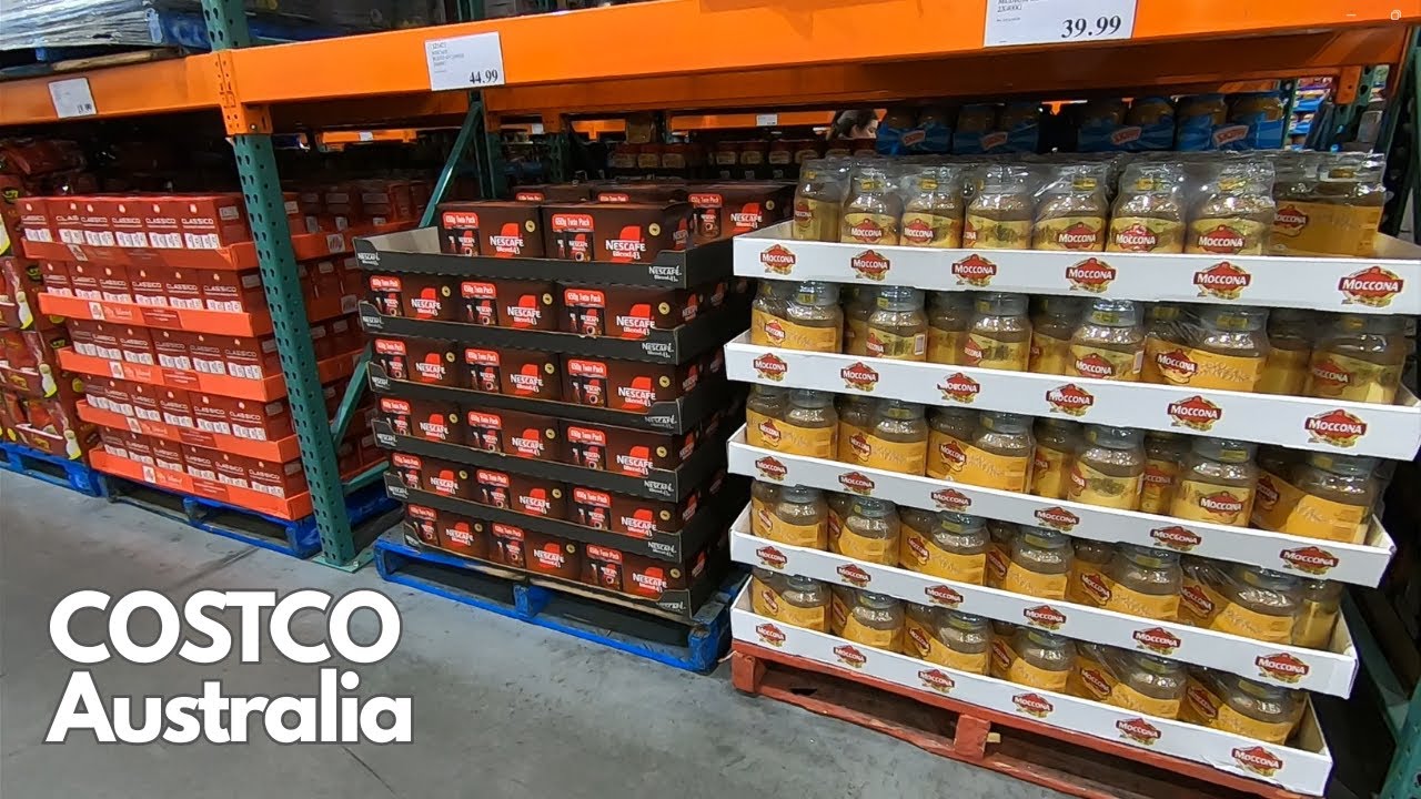 Shopping at COSTCO Australia - Coffee - New Specials - Protein Shakes - Fish