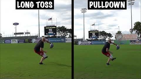 Comparing Long Toss Mechanics vs Pulldown Mechanics