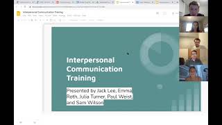 COM 314 WB Module 3 Assignment Chapter 6 Interpersonal Communication Zoom
