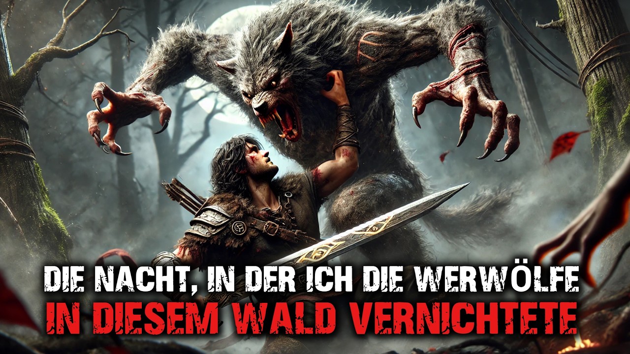 Die Nacht, in der ich die Werwölfe in diesem Wald vernichtete.