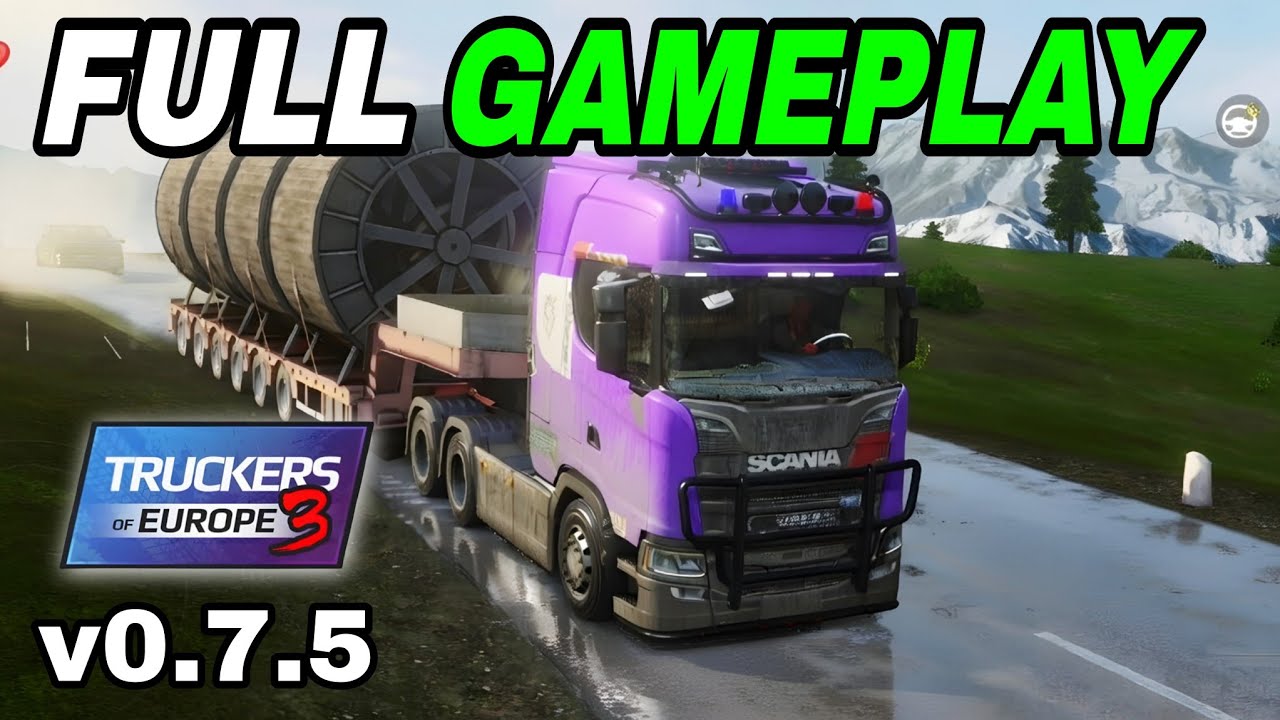 🤯TRUCKERS OF EUROPE 3 v0.7.5 Full UPDATES GAMEPLAY.. Android S24 ULTRA
