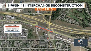 Construction crews are working to upgrade the I-90 and Highway 41 Interchange