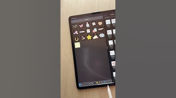 How to add stickers to Goodnotes elements #goodnotes #goodnotesstickers #shorts