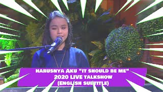 Putri Ariani - Harusnya Aku "It should be me" cover LIVE 2020 (Armada) @putriarianiofficial