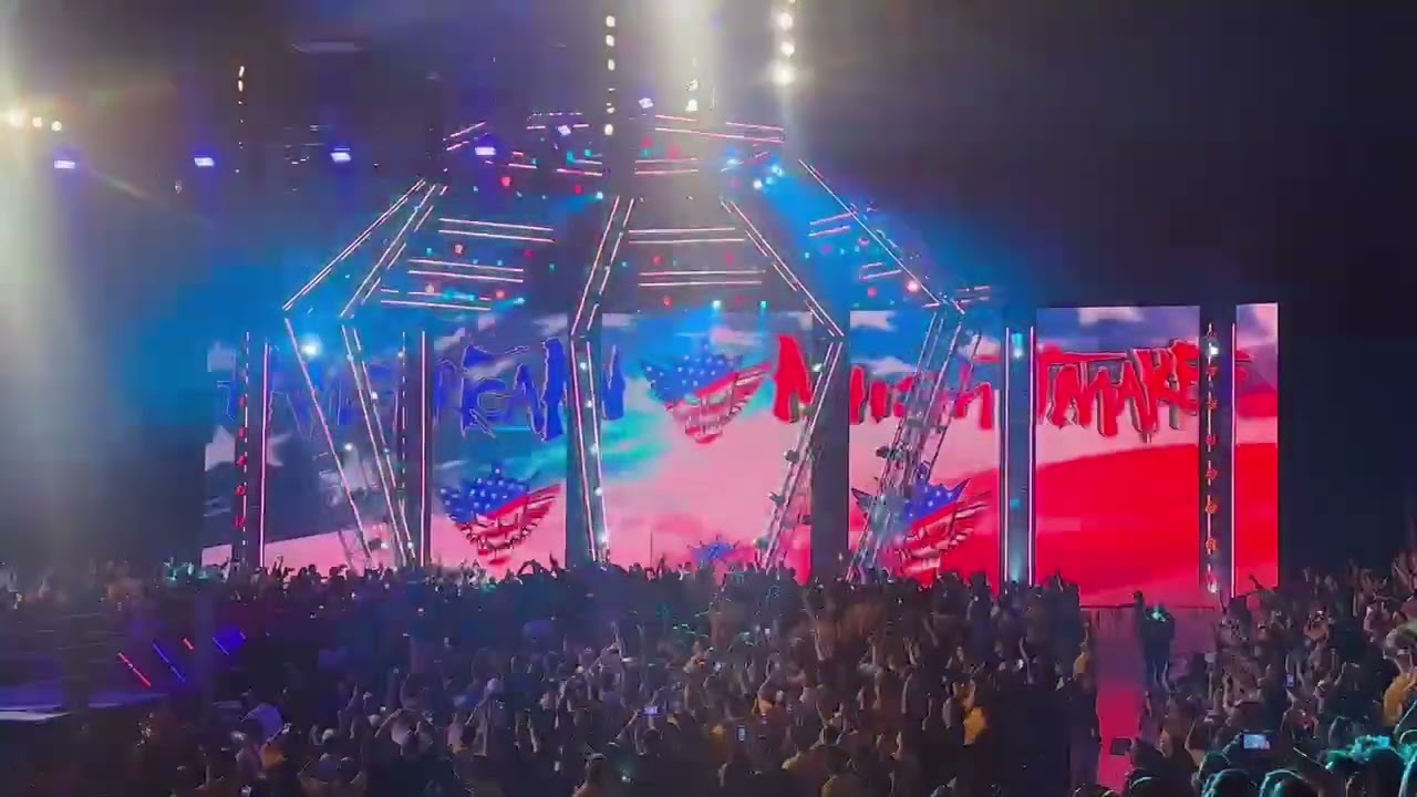 CODY RHODES ENTRANCE WWE CROWN JEWEL LIVE PERTH AUSTRALIA 