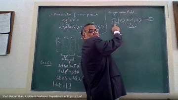 Advanced Quantum Mechanics I PHY 713 Fall 2020 Properties of Operators and Eigen value problem