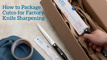 How to Package Cutco Knives for Factory Sharpening
