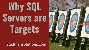 Why SQL Servers are Targets