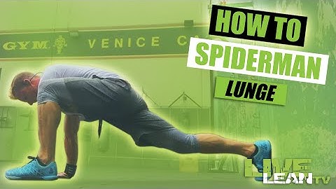 How To Do A SPIDERMAN LUNGE | Exercise Demonstration Video and Guide