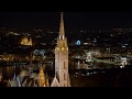 Magical blue hour | Budapest aerial shots by Drone Media Studio