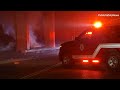 FIRE: Crews respond to fully involved RV FIRE | Arden Arcade, Sacramento