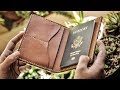 Leather Crafting DIY - Passport Case - FREE PATTERN