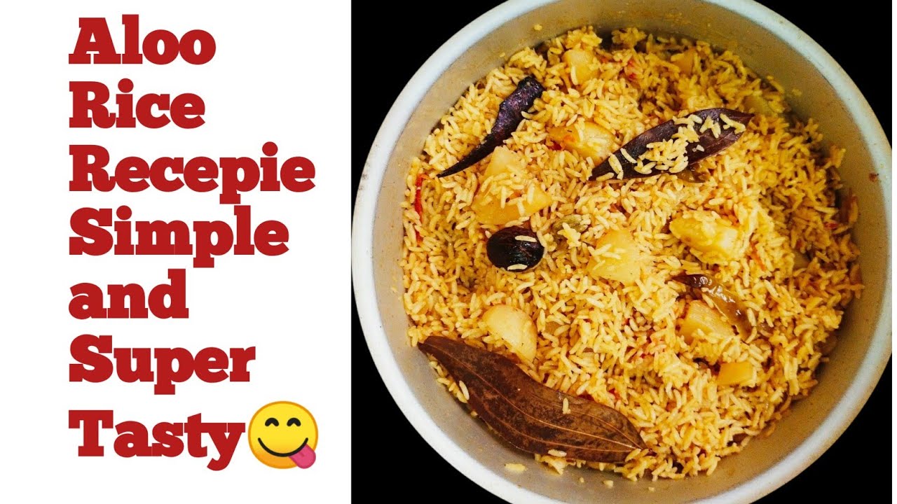 Aloo rice Simple Recipe Alooricerecipe YouTube