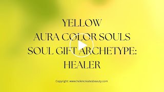 Yellow Aura Color Souls