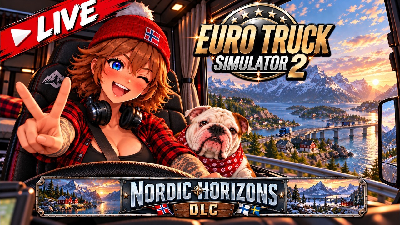 Euro Truck Simulator 2 | Nordic Horizons DLC — I Should Not Be Driving Up North 🚛❄️