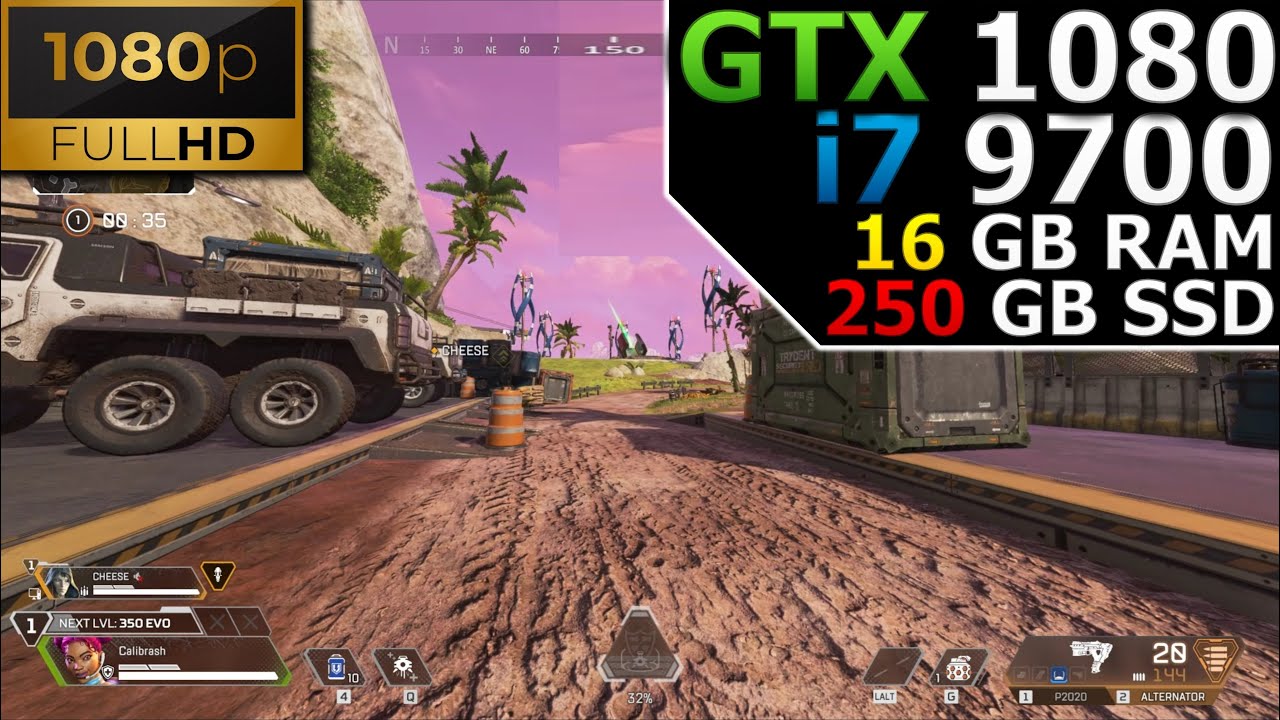 ゲーミングPC i7 9700 GTX1070 Apex CS2などのFPSに Apex Legends | 1080p | GTX 1080 | i7 9700 | 16GB RAM | 250GB NVMe