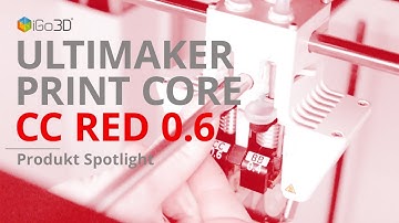 Produkt Spotlight - Ultimaker Print Core CC RED 0,6 mm