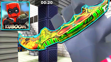 Kuboom 3D - Gameplay Walkthrough Part 90 - Karambit Fractal (Android Games)