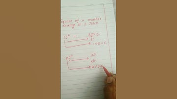 Fastest Trick to Square Numbers Ending in 5 | Mental Math Hack