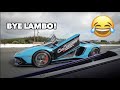 COCKY LAMBORGHINI AVENTADOR OWNER DESTROYED BY MCLAREN!