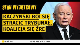 Kaczyński boi się stracić Trybunał. Tusk atakuje kryptowalutami. Koalicja się żre