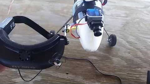 Attitude V2 Goggles With FatShark Faceplate Head Tracking on DX18