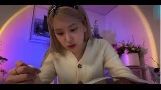 Blackpink Rosé İle Ders Çalış
